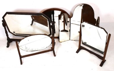 Lot 720 - Quantity of dressing table mirrors, etc