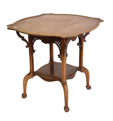 Lot 655 - Early 20th century mahogany occasional table