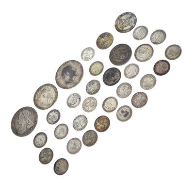 Lot 146 - Quantity of Victoria to George V silver and other GB coinage