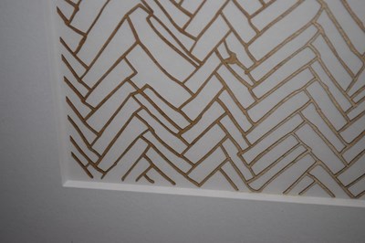 Lot 461 - Rachel Whiteread, (b. 1963)- 'Herringbone Floor 2001'
