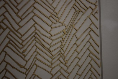Lot 461 - Rachel Whiteread, (b. 1963)- 'Herringbone Floor 2001'