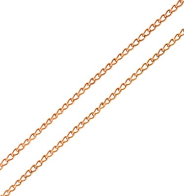 Lot 66 - Yellow metal chain stamped '15', 5.2g approx
