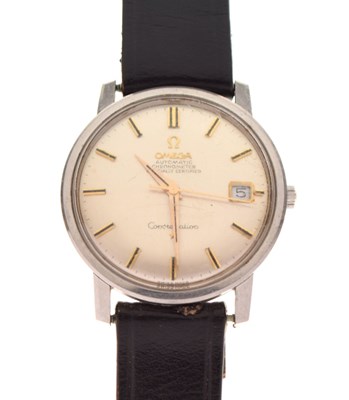 Lot 119 - Omega  - Gentleman's 'Constellation' automatic chronometer stainless steel wristwatch