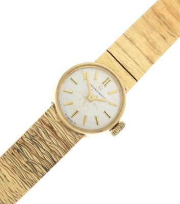 Lot 128 - Lady's Eterna-Matic 9ct gold wristwatch