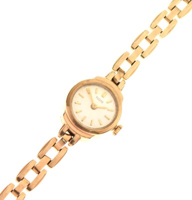 Lot 126 - Lady's 9ct gold Tudor cocktail watch