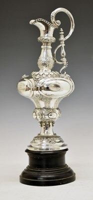 Lot 83 - Victorian Irish silver replica of the 'Auld Mug' America's Cup Trophy