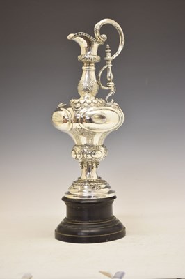 Lot 83 - Victorian Irish silver replica of the 'Auld Mug' America's Cup Trophy