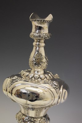 Lot 83 - Victorian Irish silver replica of the 'Auld Mug' America's Cup Trophy
