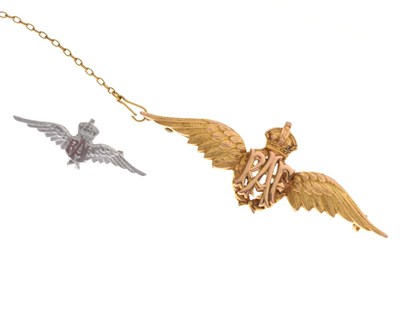 Lot 57 - Two RAF brooches