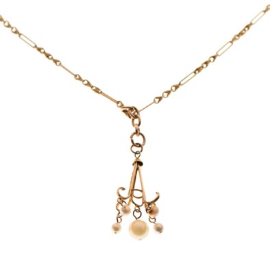 Lot 69 - 1920s watch chain