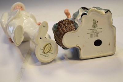 Lot 349 - Six Royal Doulton figures