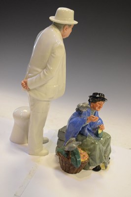 Lot 349 - Six Royal Doulton figures