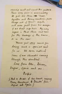 Lot 136 - Books - Smith, Dodie (1896-1990) - The Starlight Barking 1967, signed and letter