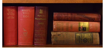 Lot 156 - Books - Quantity of Kelly's, Who's Who, etc