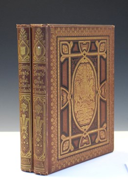 Lot 148 - Books - Two Volumes of 'A Series of Picturesque Views of Seats of Noblemen and Gentlemen of Great Britain and Ireland', Vols I & III