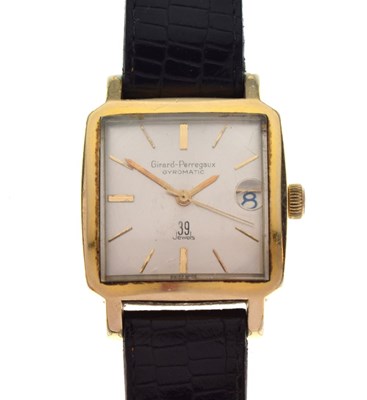 Lot 89 - Girard-Perregaux - Gentleman's Gyromatic gold-plated wristwatch