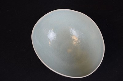 Lot 477 - Dame Lucie Rie eliptical bowl