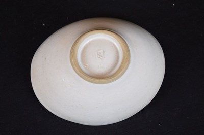 Lot 477 - Dame Lucie Rie eliptical bowl