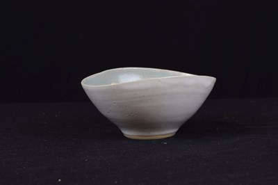 Lot 477 - Dame Lucie Rie eliptical bowl