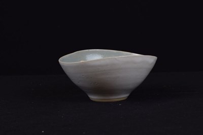 Lot 477 - Dame Lucie Rie eliptical bowl