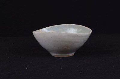 Lot 477 - Dame Lucie Rie eliptical bowl