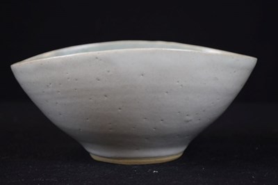 Lot 477 - Dame Lucie Rie eliptical bowl