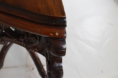 Lot 482 - Reproduction carved 18th Century Italian-style console table