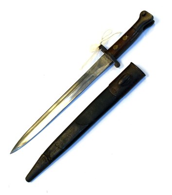 Lot 232 - Lee Metford 1897 First World War rifle bayonet