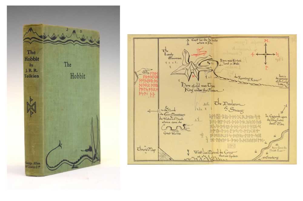 Lot 134 - Books - J.R.R. Tolkein (1892-1973) - The Hobbit or There and Back Again