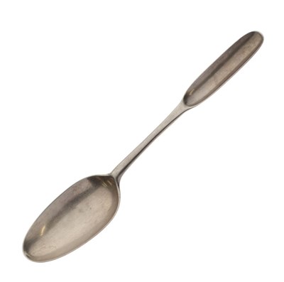Lot 73 - George II silver marrow spoon, Exeter 1759