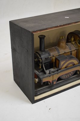 Lot 264 - Scratch-built model of a NBR steam locomotive