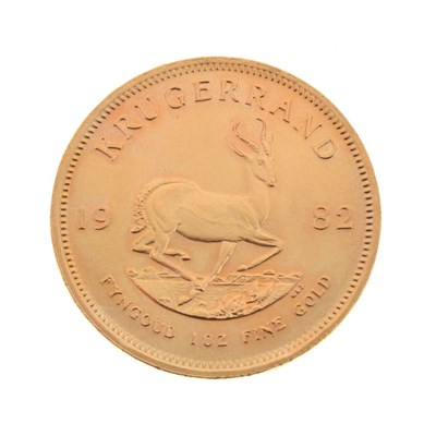 Lot 128 - Gold Coins - South African Gold Krugerrand, 1982