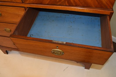 Lot 640 - Matched pair of linen presses