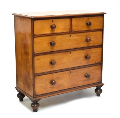 Lot 806 - Victorian mahogany chest