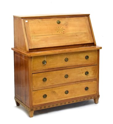 Lot 807 - 19th Century Swiss bureau