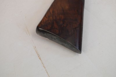 Lot 224 - Westley Richards - Double-barreled percussion bank gun of large proportions