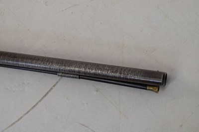 Lot 224 - Westley Richards - Double-barreled percussion bank gun of large proportions