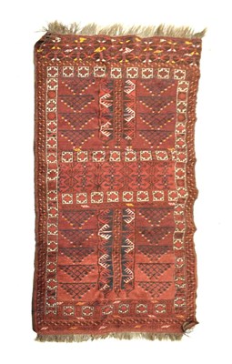 Lot 512 - Middle Eastern red ground wool carpet