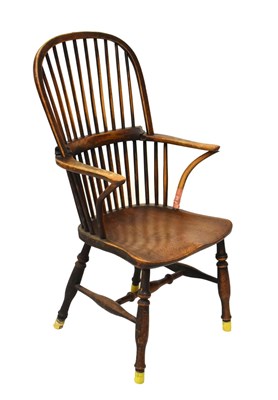 Lot 795 - 19th Century Windsor elbow chair