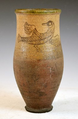 Lot 298 - Studio pottery - Stoneware vase