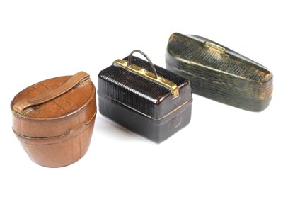 Lot 155 - Three novelty inkwells