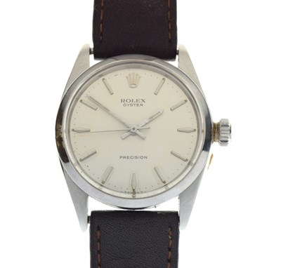 Lot 48 - Rolex - Gentleman's Oyster Precision stainless steel wristwatch