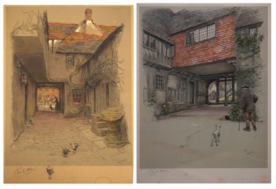 Lot 675 - After Cecil Alden - two Prints from the 'Old English Inns' series