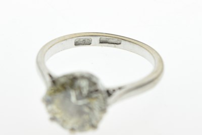 Lot 11 - Diamond single stone ring