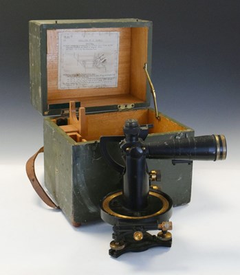 Lot 240 - Gun sight World War I Director No 12 MKI, cased