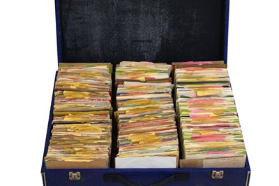 Lot 736 - Records -  Quantity of approx 500 x 45rpm vinyl singles, mainly mid to late 20th Century