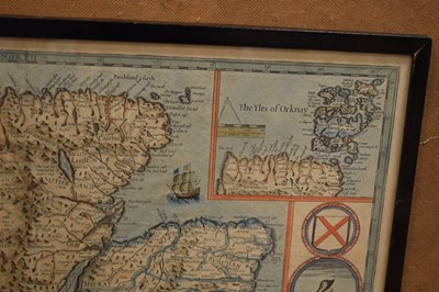 Lot 336 - John Speed - Map of Scotland