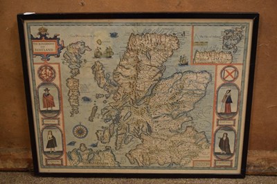Lot 336 - John Speed - Map of Scotland
