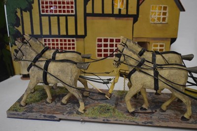 Lot 149 - Early 20th Century polychrome painted diorama