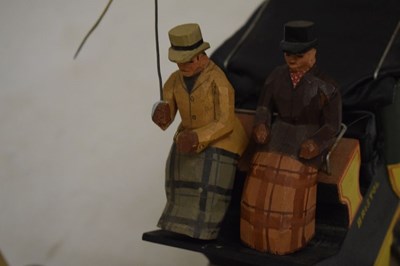 Lot 149 - Early 20th Century polychrome painted diorama